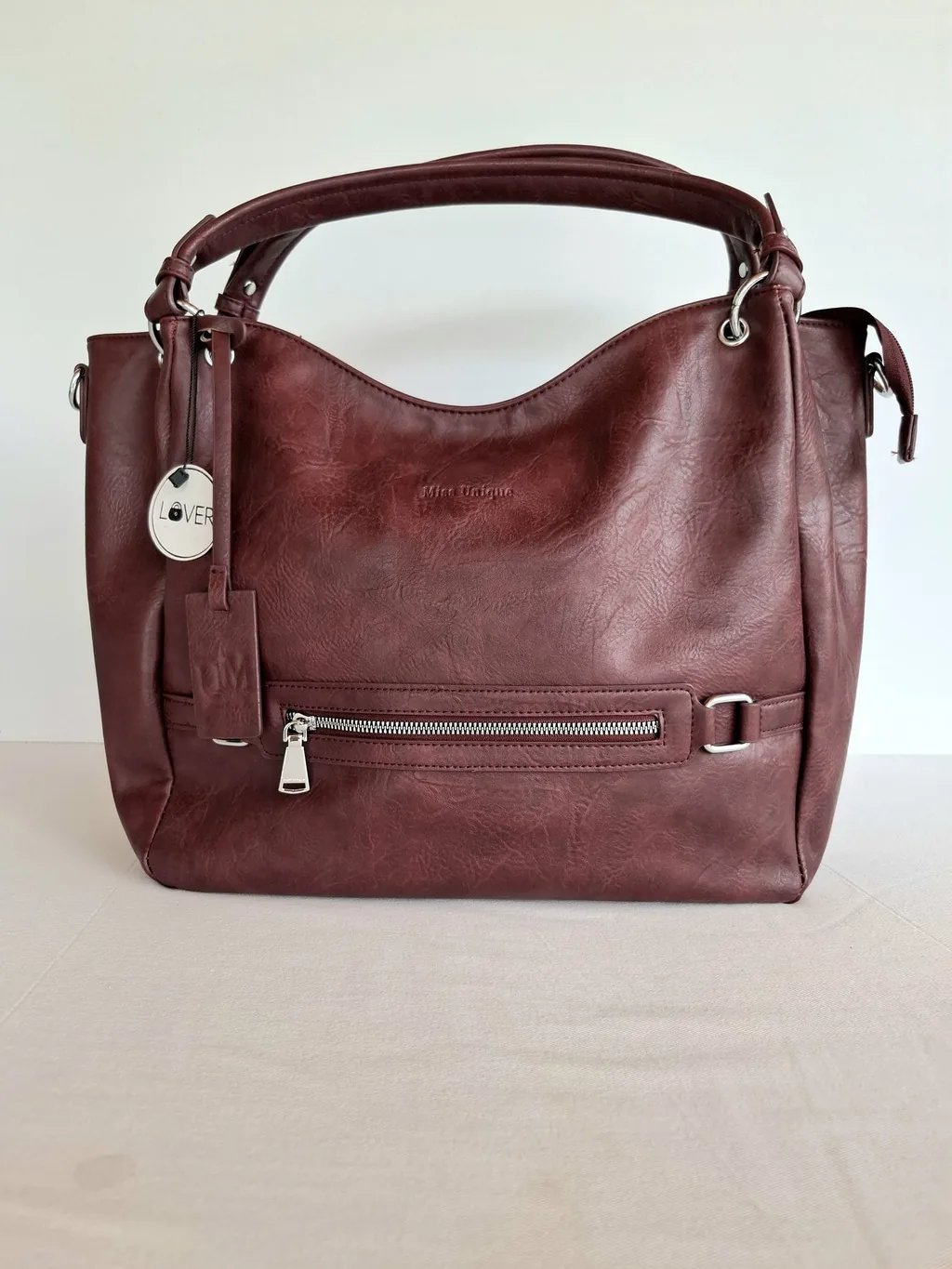 Cartera Miss Unique Bordó — Rosso Ciliega