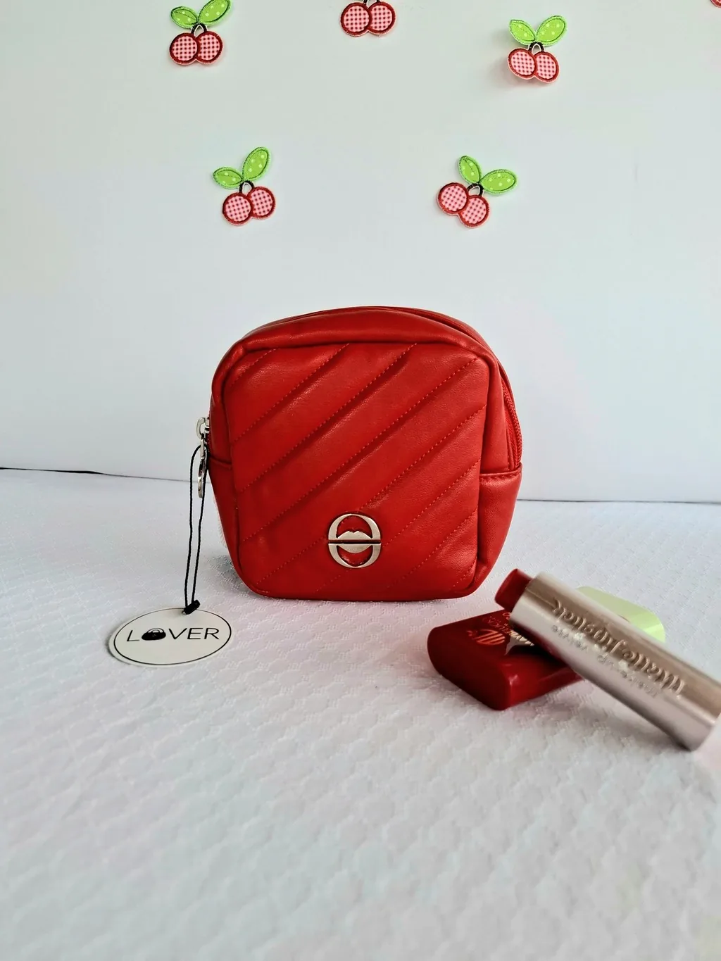 Portacosmético Oreiro Rojo — Rosso Ciliega